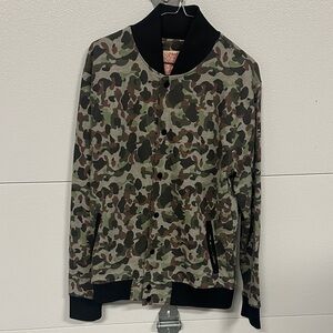 Camouflage Bomber Jacket
